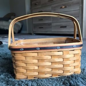 Longaberger customized basket